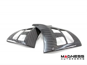 BMW E70/E71 X6 Steering Wheel Sport Button Cover - Carbon Fiber BMW E70/E71 X6 Steering Wheel Sport Button Cover - Carbon Fiber